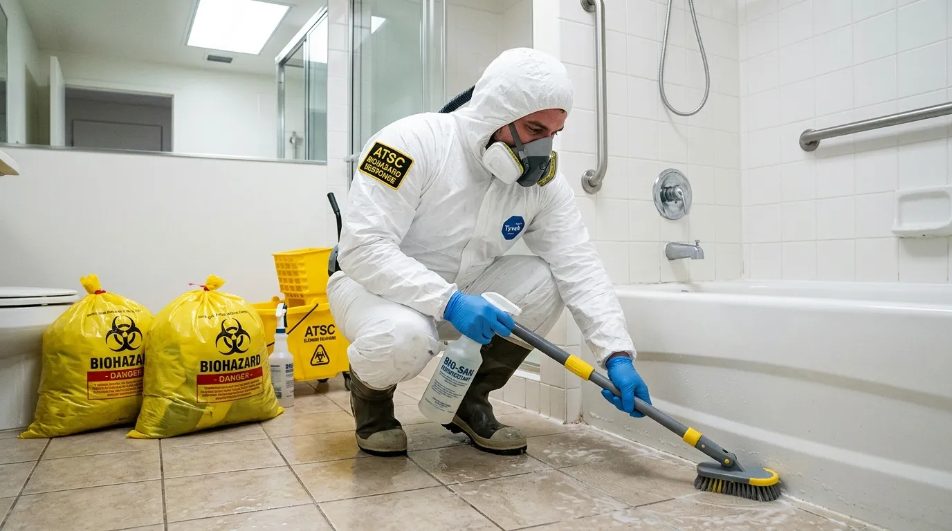 Decontamination equipment deployed for Blood Cleanup in Green Haven